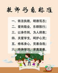 教师办公室文化展板