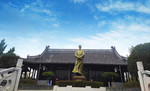 吴敬梓雕像 塑像