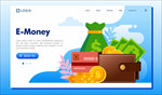 扁平化金融主题banner