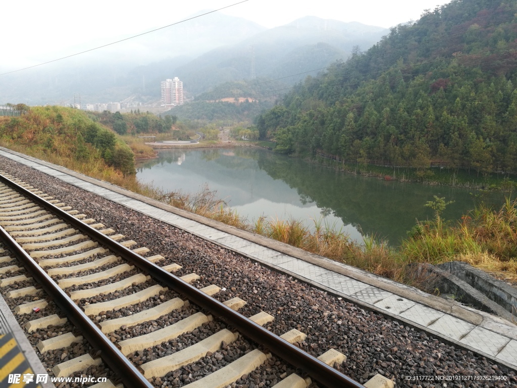 铁路 铁轨 风景