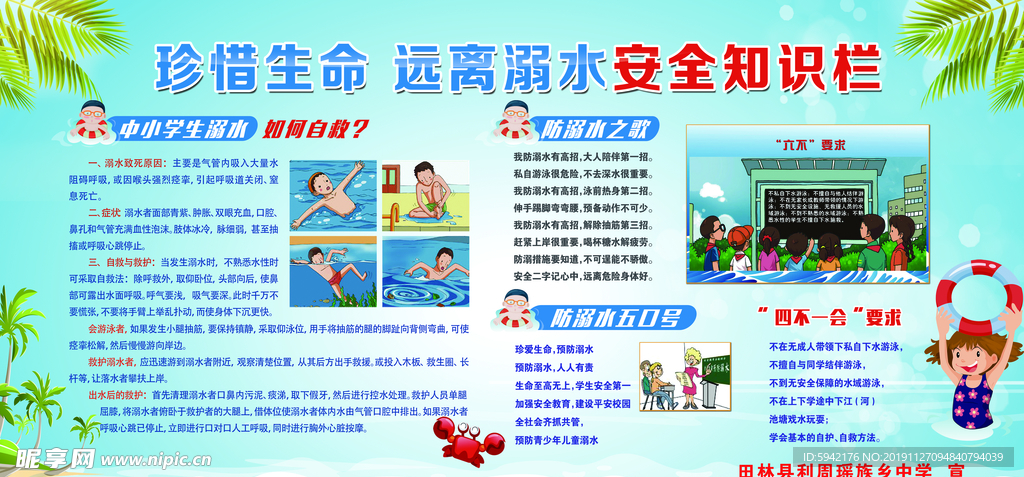 珍惜生命远离溺水 安全知识