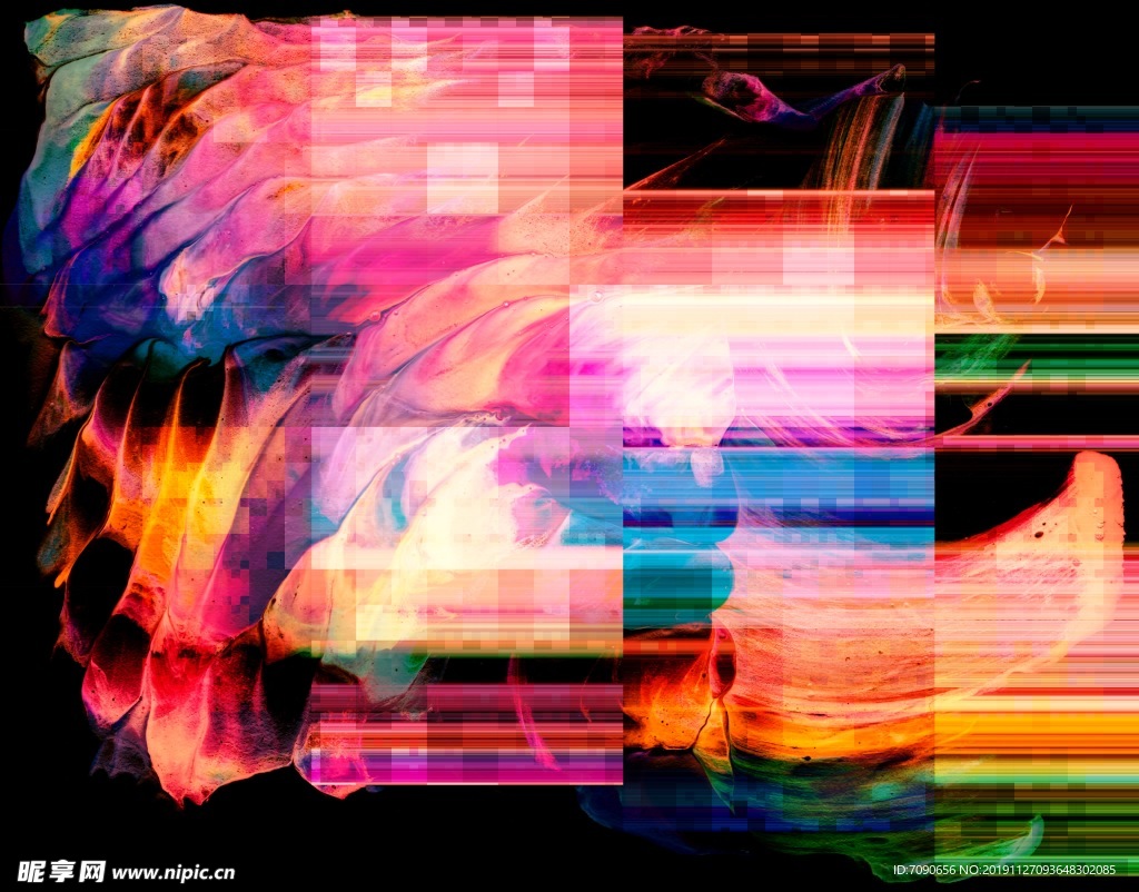 彩色抽象派