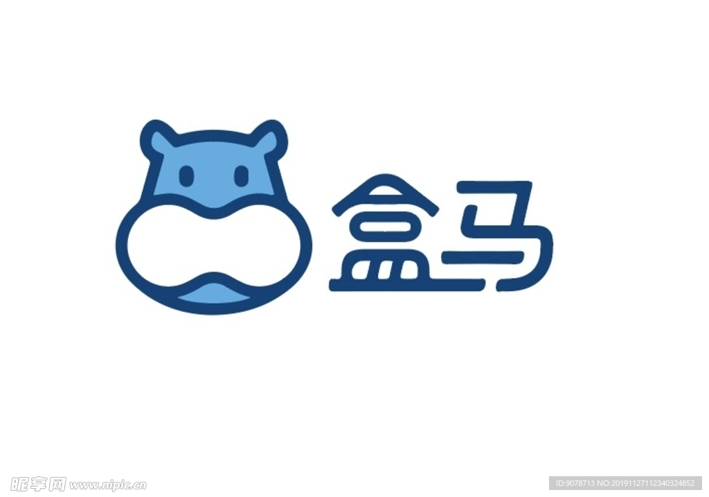 盒马鲜生logo