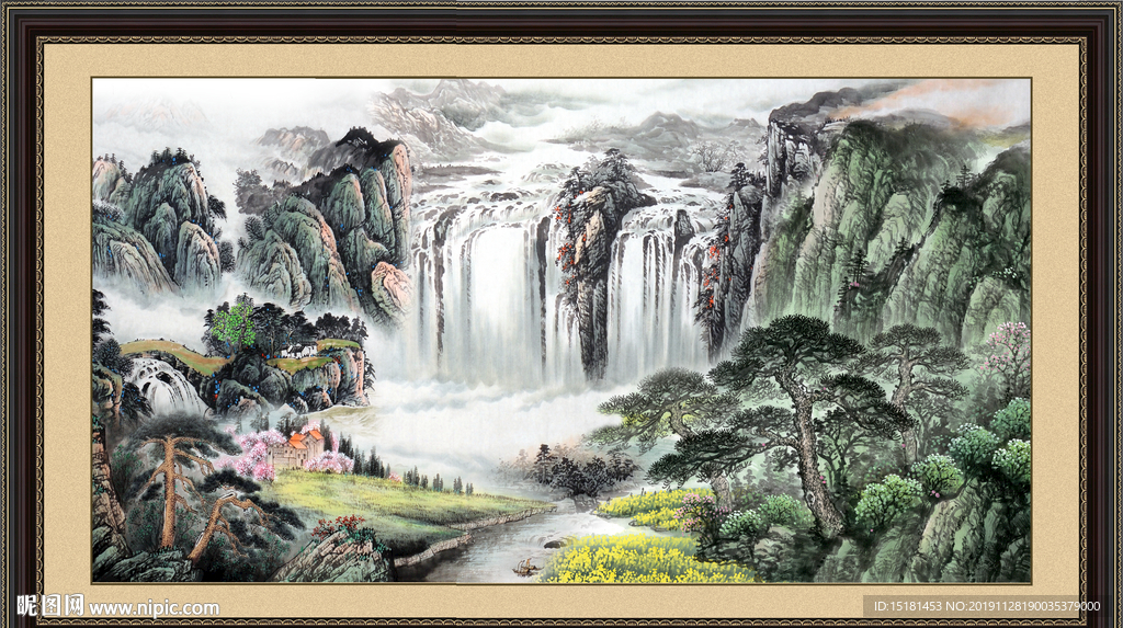 山水风景图