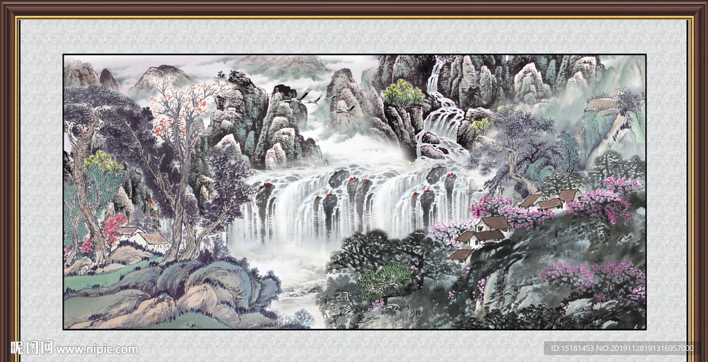 国画山水