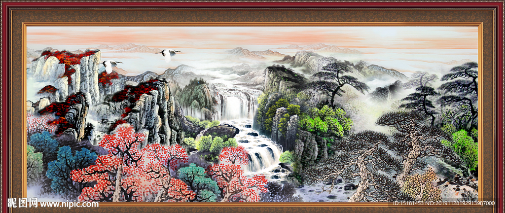 山水风景图