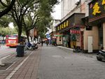 丽水市区的街道