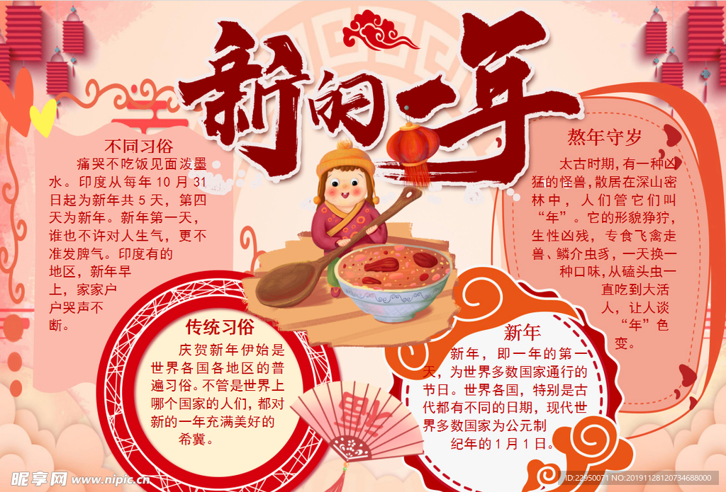 春节小报