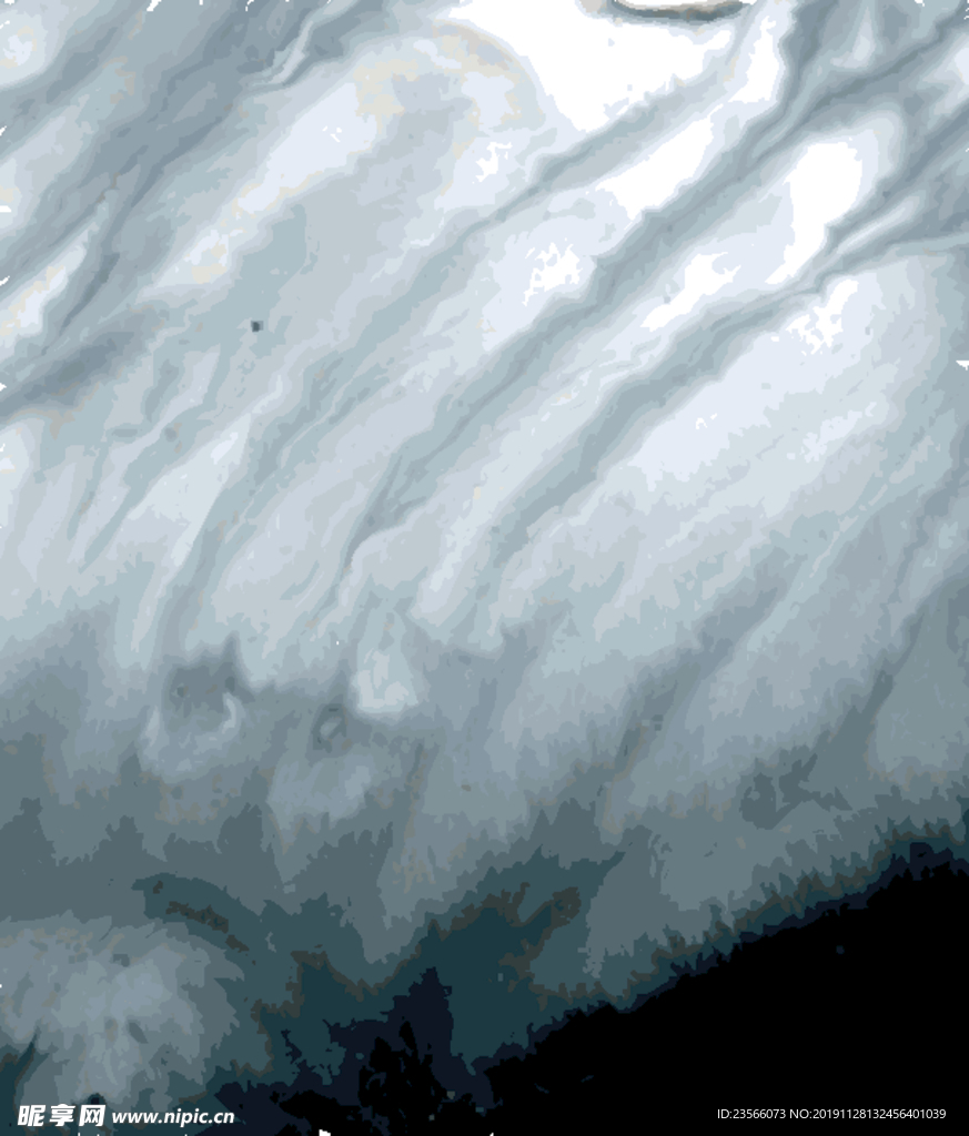 泼墨装饰绘画图案