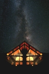 夜晚的星空