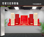 党建文化墙分层