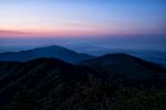 落日山川风景