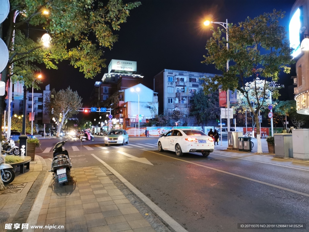 丽水市区夜景