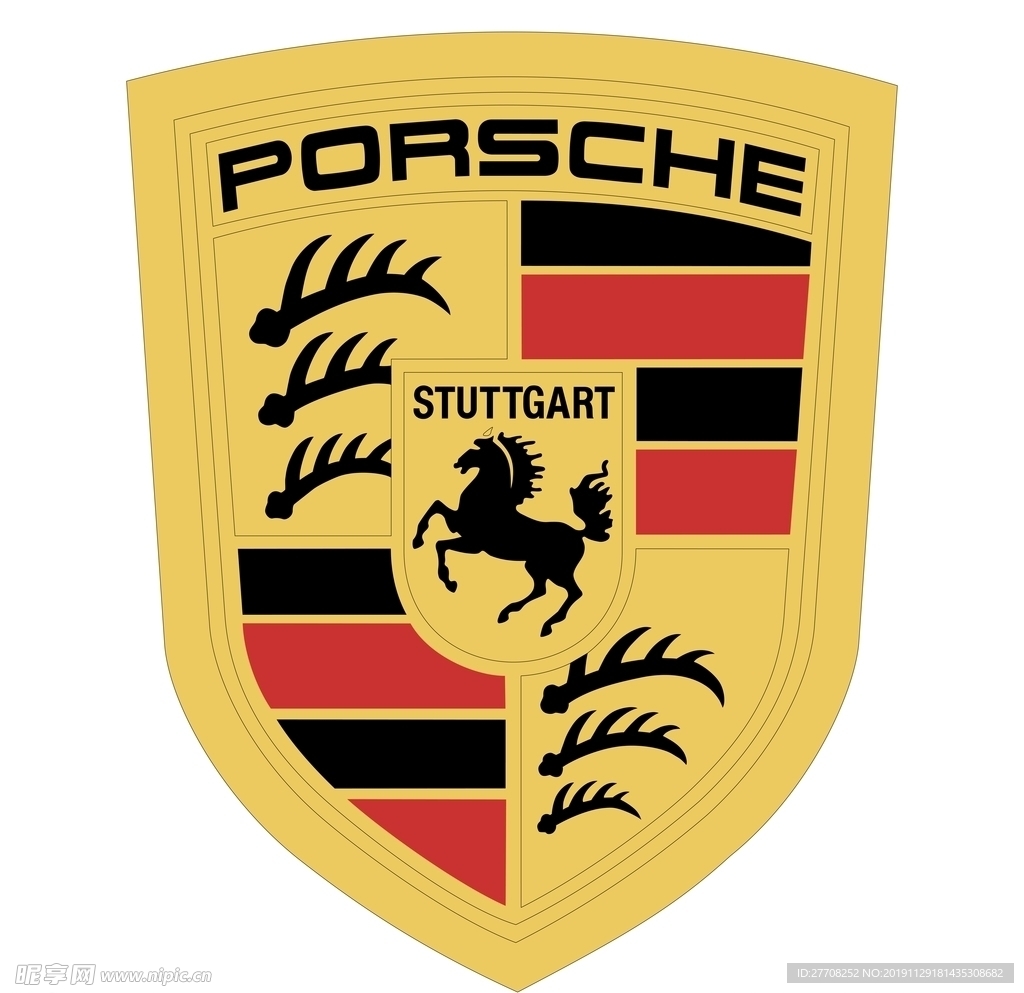 Porsche保时捷LOGO设计欣赏 - LOGO800