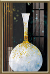 轻奢花瓶装饰画