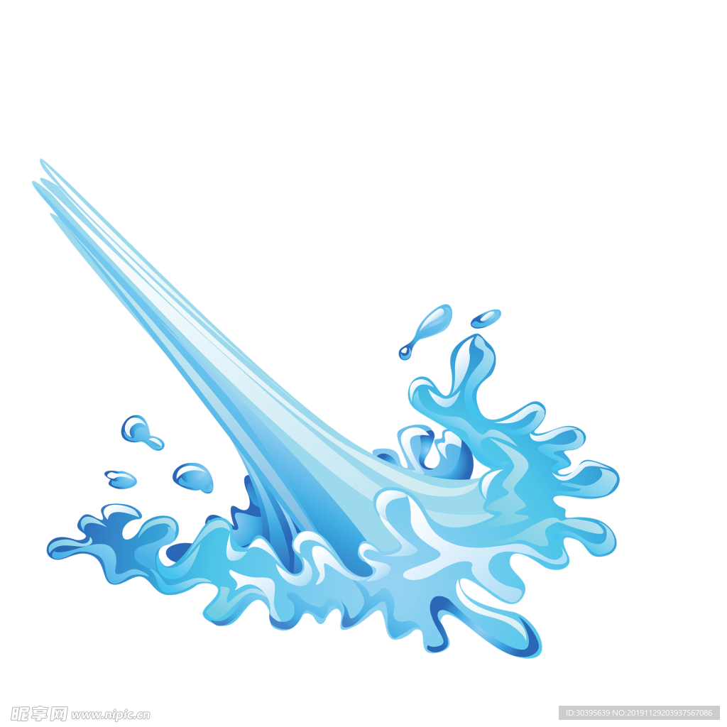 水花素材