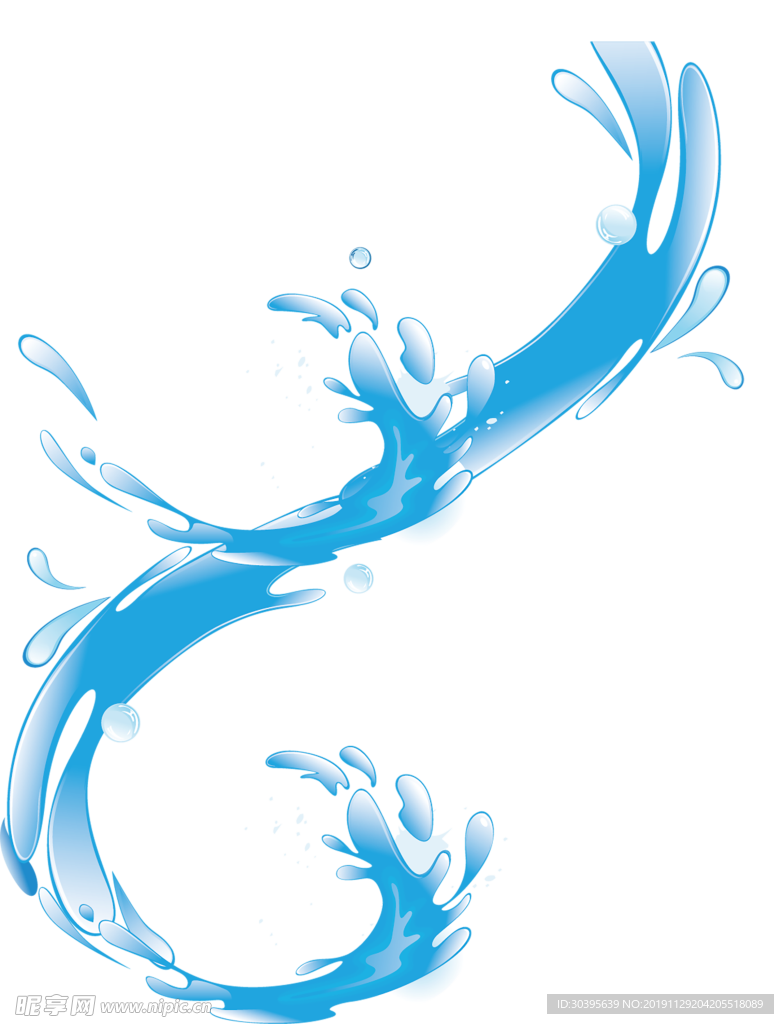 水花素材