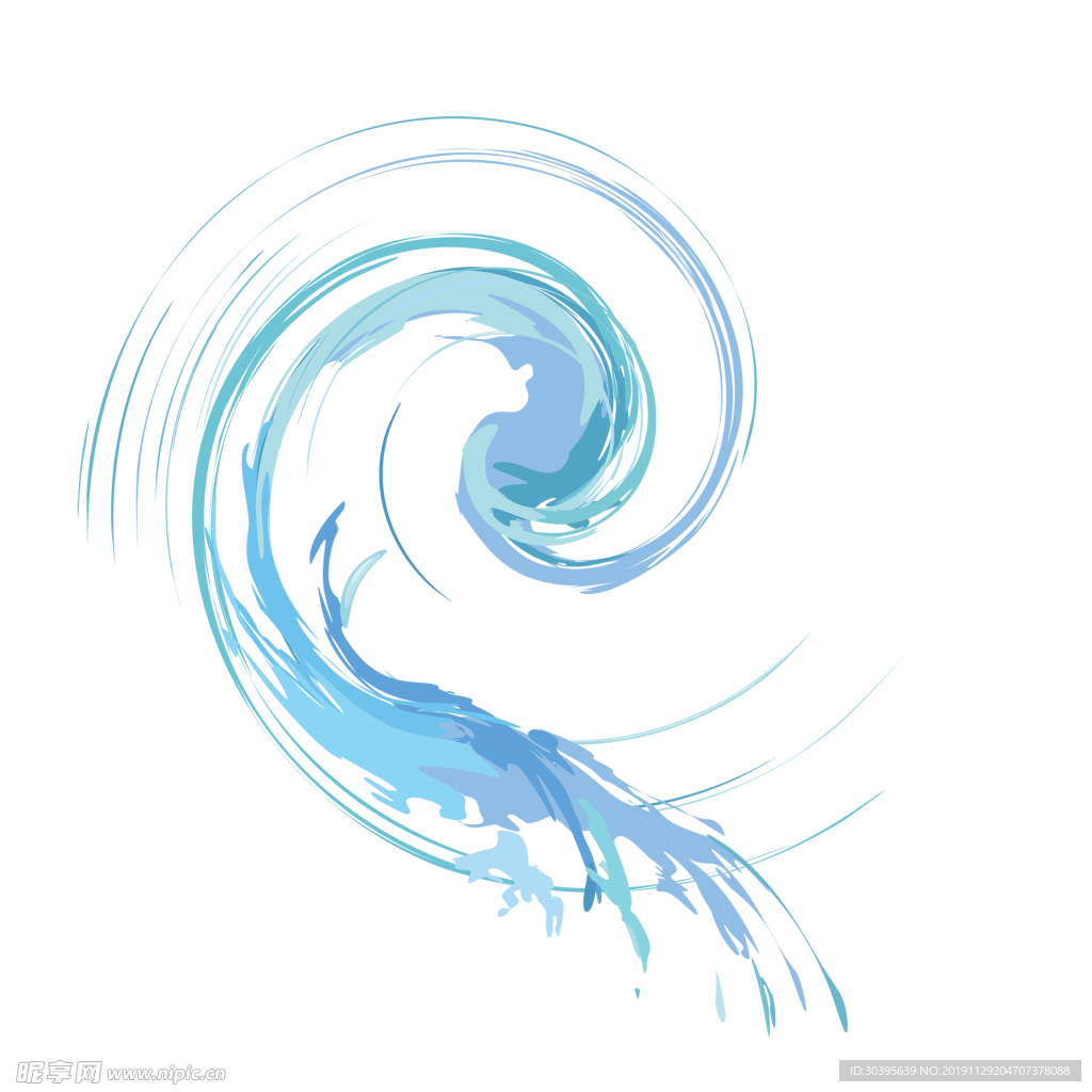 水花素材