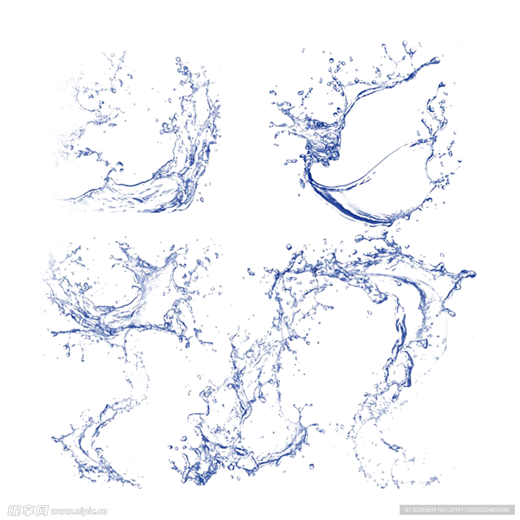 水花素材