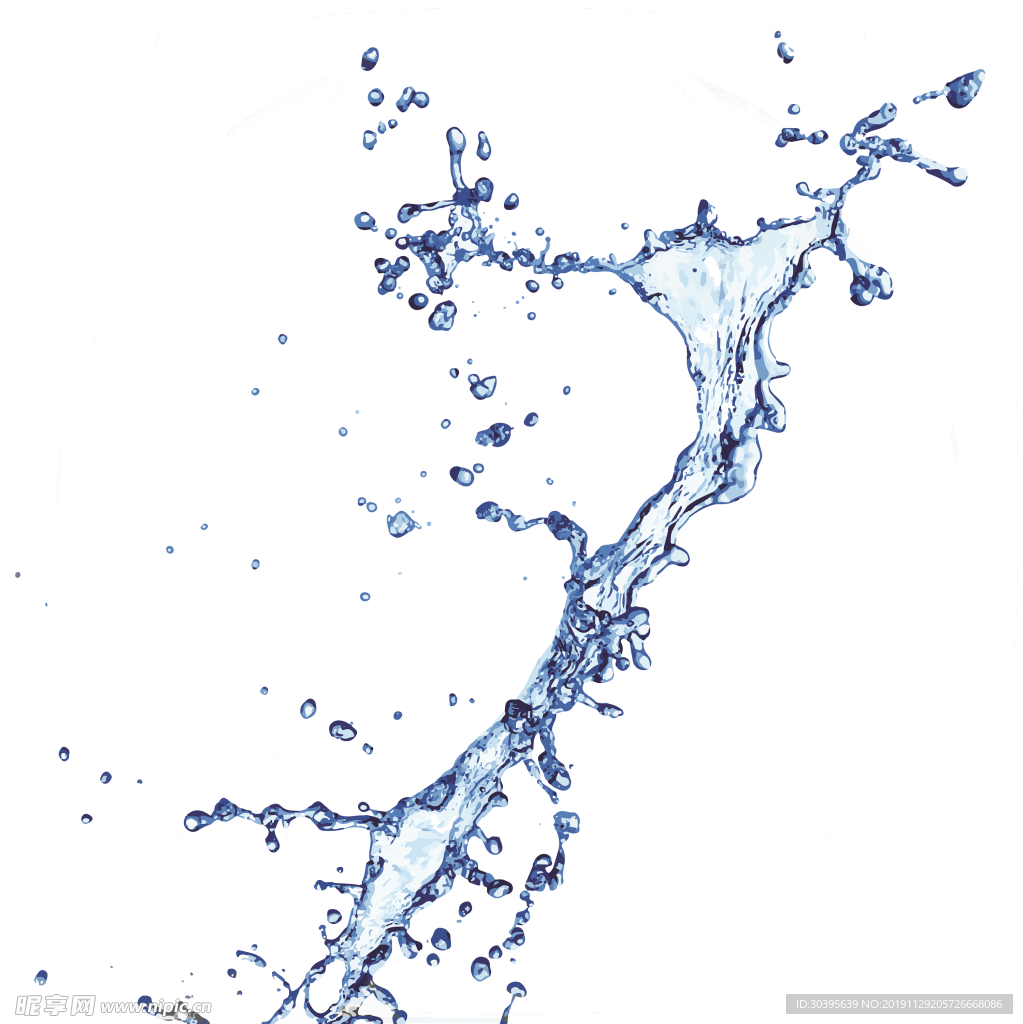 水花素材
