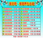 养生价格表