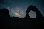 夜晚的星空