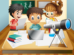 卡通学生
