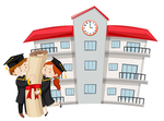 卡通学生