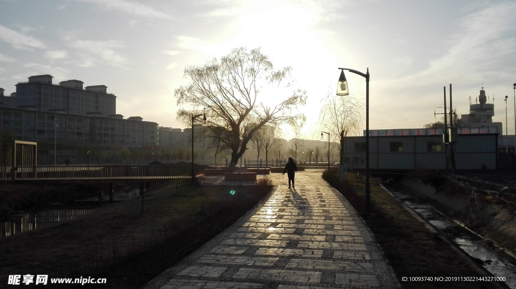 美丽夕阳