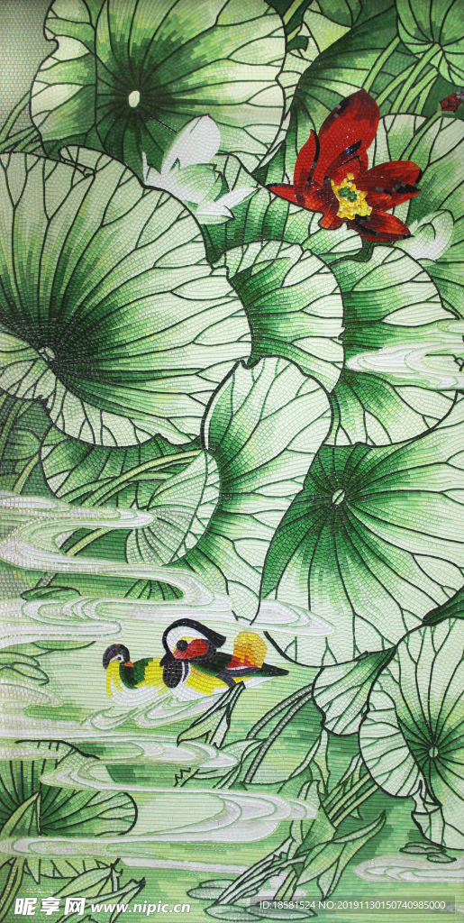 马赛克剪画 素材  马赛克