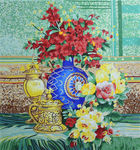 马赛克剪画 素材  马赛克