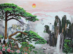 马赛克剪画 素材  马赛克