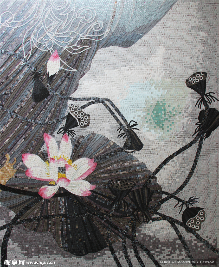 马赛克剪画 素材  马赛克