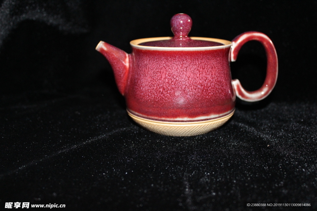 钧瓷 瓷器 茶壶