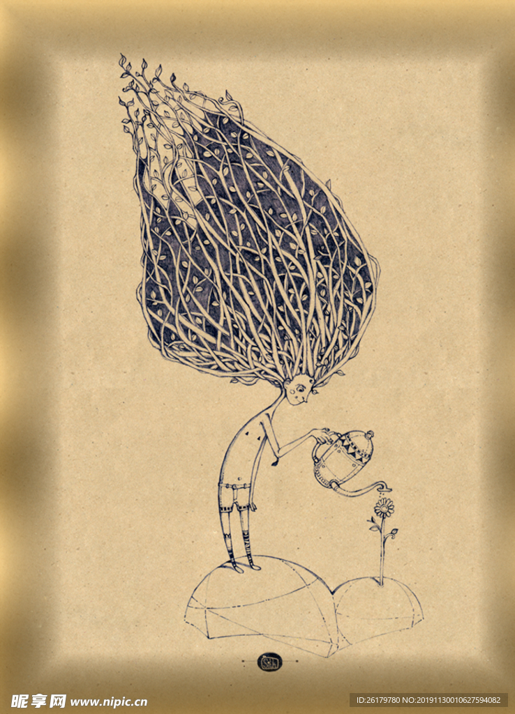 油画作品