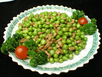 豌豆炒牛肉