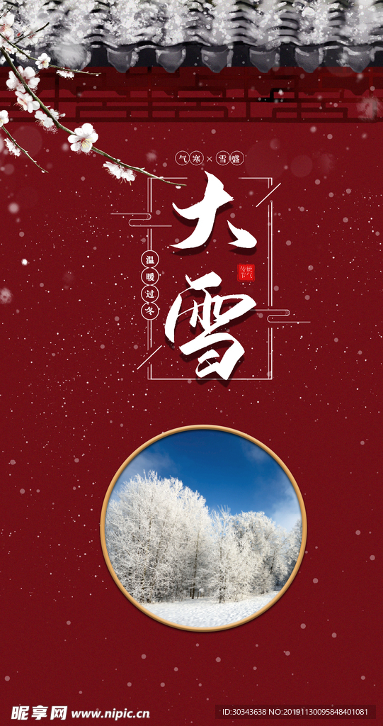 大雪 二十四节气 雪