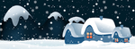 冬季大雪海报背景banner