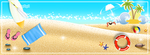 夏日海洋沙滩海报banner