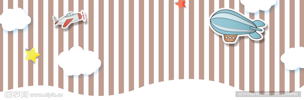 卡通母婴海报背景banner