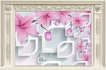 花卉背景墙