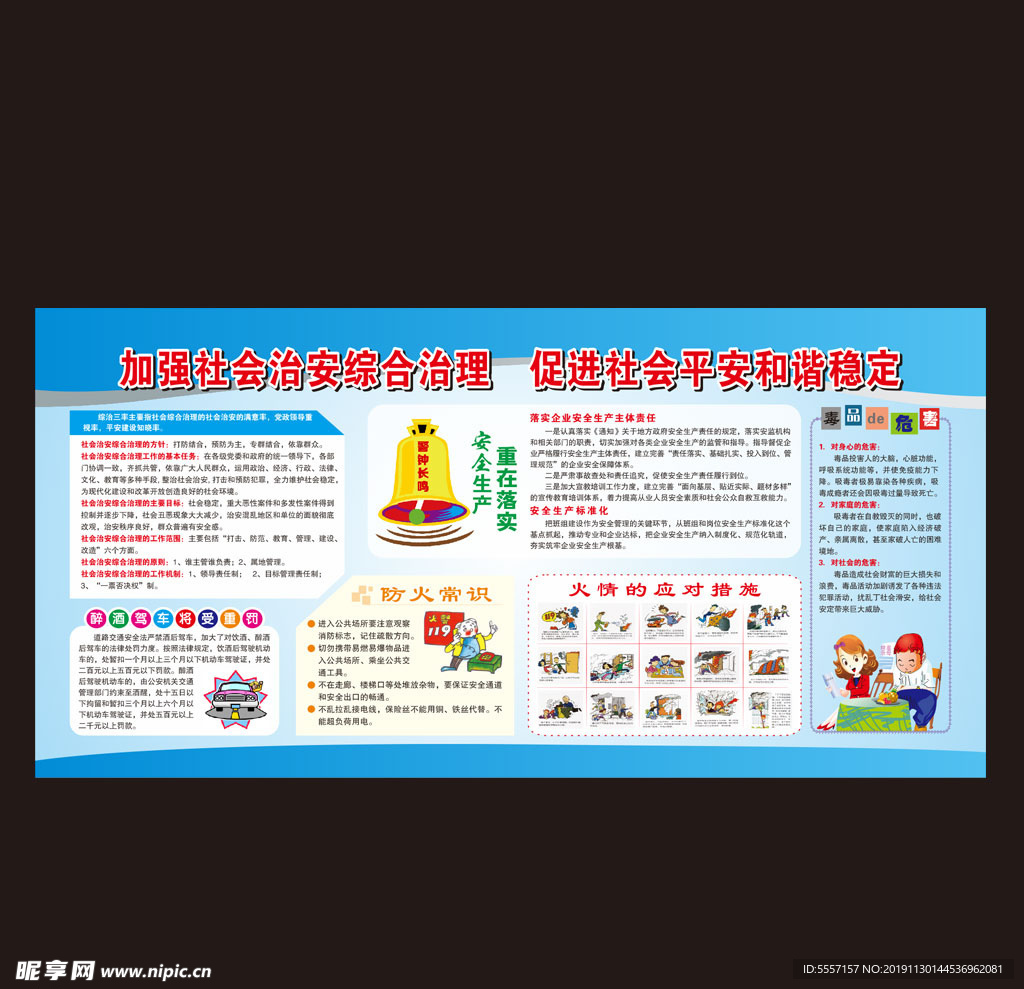 安全生产宣传栏
