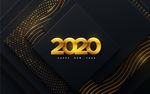 2020黑金背景