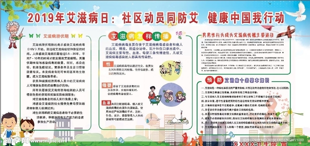 艾滋病宣传