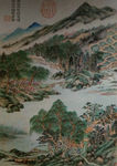 写杜甫诗意图册之山