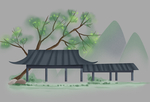 水墨画