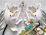 浮雕背景墙