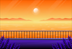 风景插画