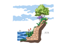 河道剖面图