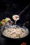 香菇鱼片粥